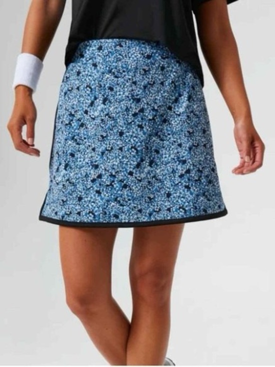 Tuckernuck Dresses & Skirts - TuckerNuck Sport Blue Hydrangea Piped Golf Skort Preppy Activewear Tennis Sz XS